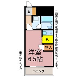 セレブ曙の物件間取画像